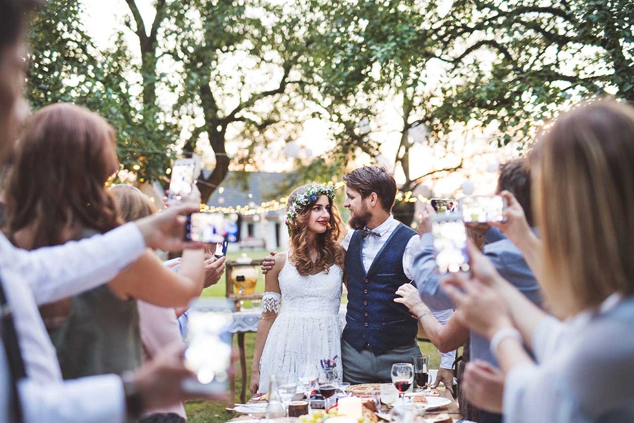 Guests With Smartphones Taking Photo Of Bride And 2022 02 02 03 47 49 Utc1